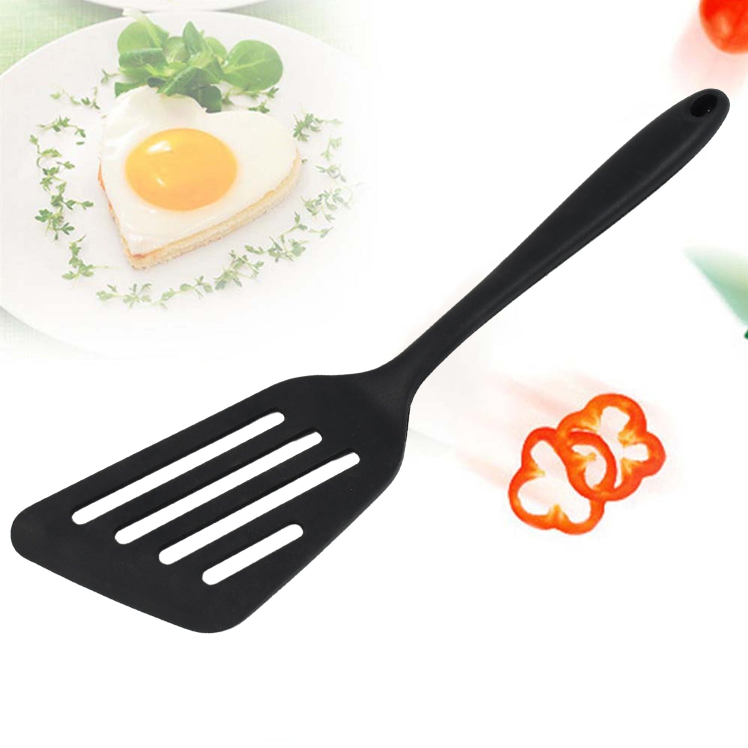 5381 Silicon Non-stick Heat Resistant Kitchen Turner Premium Turner ( 1pc ) 5381 Silicon Non-stick Heat Resistant Kitchen Turner Premium Turner ( 1pc )